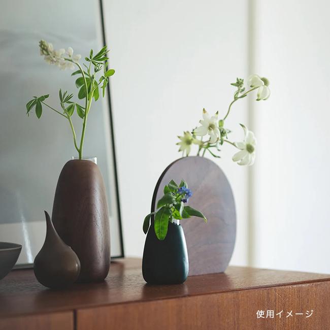 Mango vase large 木製 フラワーベース ラージ(花瓶 一輪挿し モダン