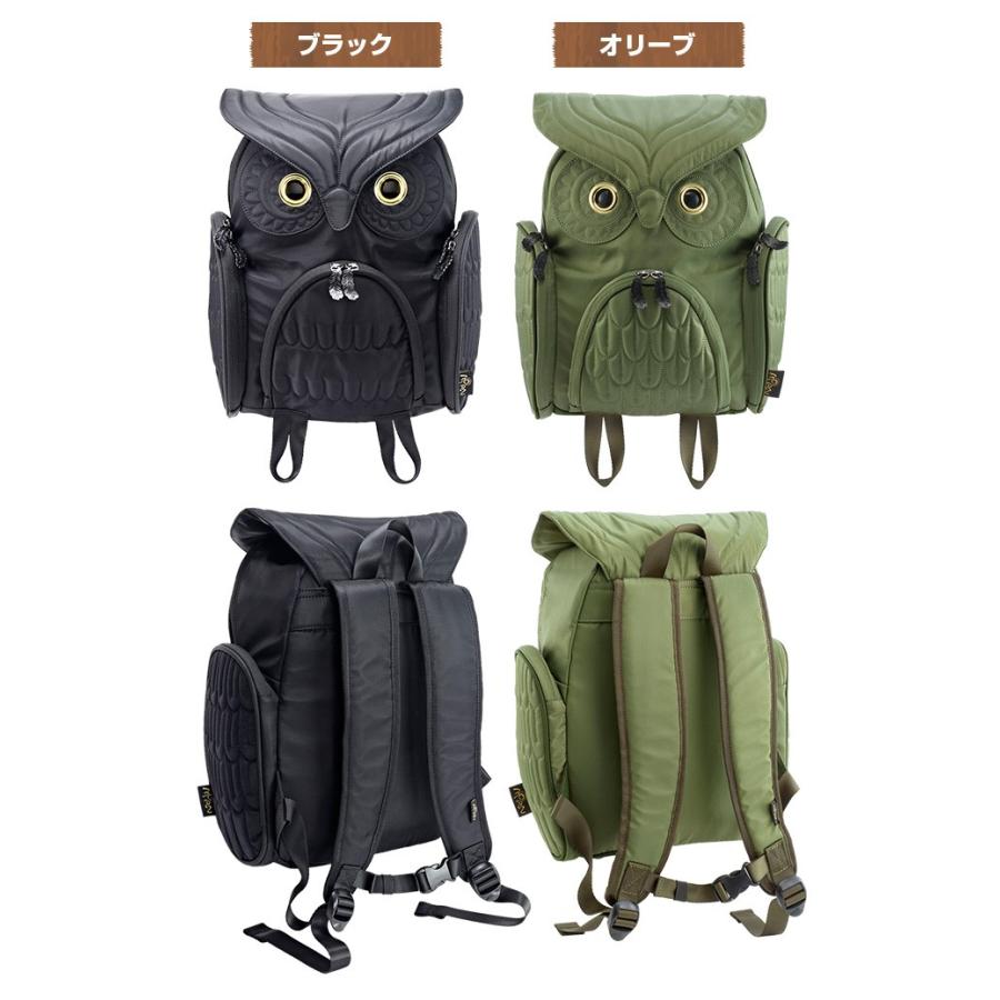 【美品】 MORN CREATIONS ミミズク クラシック 梟 リュック MORN CREATIONS ミミズククラシック バックパックMサイズ OW-302