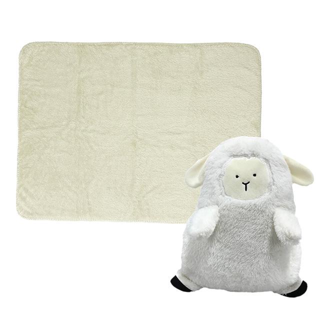 もこもこアニマル ブランケット in ぬいぐるみ(ひざ掛け 毛布 収納
