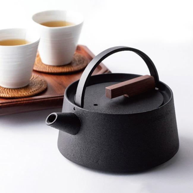 南部鉄器 tetu 鉄瓶 1L(日本製 急須 南部鉄器鉄瓶 モダン おしゃれ