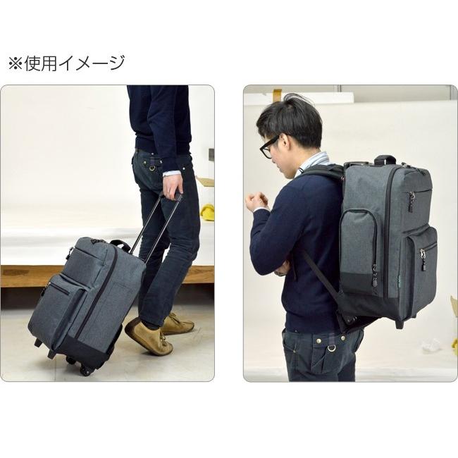 ブレザークラブ トロリーバッグ リュック式 No.15178(46L ブラック