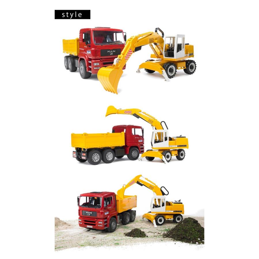 bruder ブルーダー MAN トラック＆LHショベル BR02751(乗り物おもちゃ  