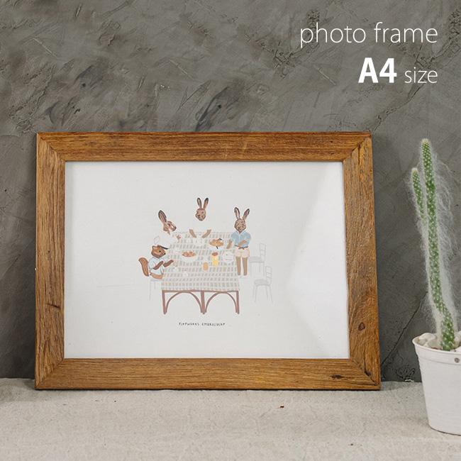 フォトフレーム A4サイズ F-A4(A4 額 フォト フレーム 木製 額縁 写真