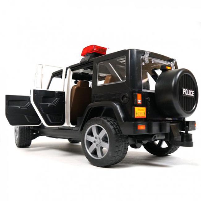 bruder ブルーダー Jeep パトカー フィギュア付き(働く車 乗り物 警察