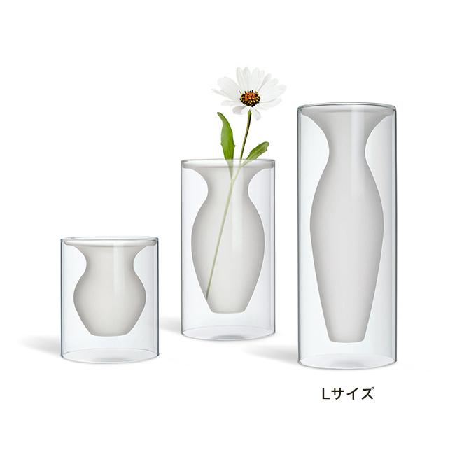 PHILIPPI フィリッピ エスメラルダベース L(花瓶 ガラス フラワー