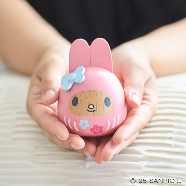 サンリオ 木製だるま マイメロディ SWD2(sanrio だるま マイメロ