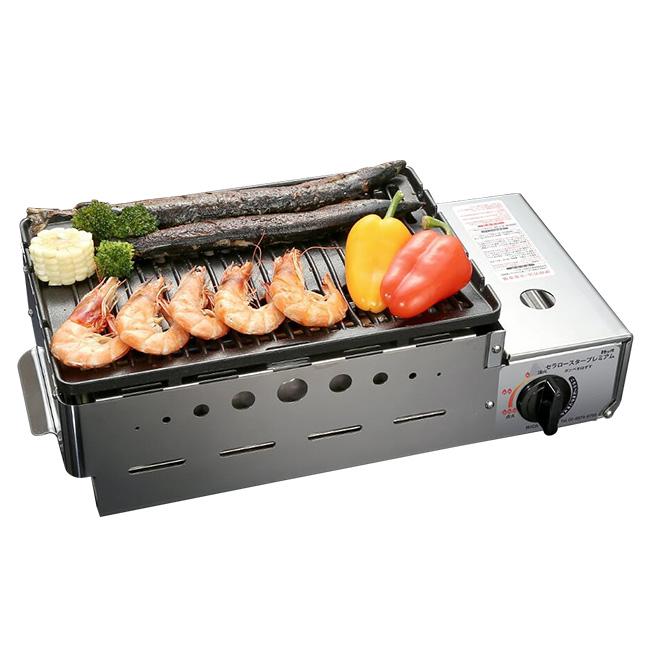 セラロースタープレミアム アミ焼き Toyo Pa ロースター カセットコンロ 焼肉ガスコンロ 焼肉コンロ 卓上コンロ Se453 雑貨のねこや 通販 Yahoo ショッピング