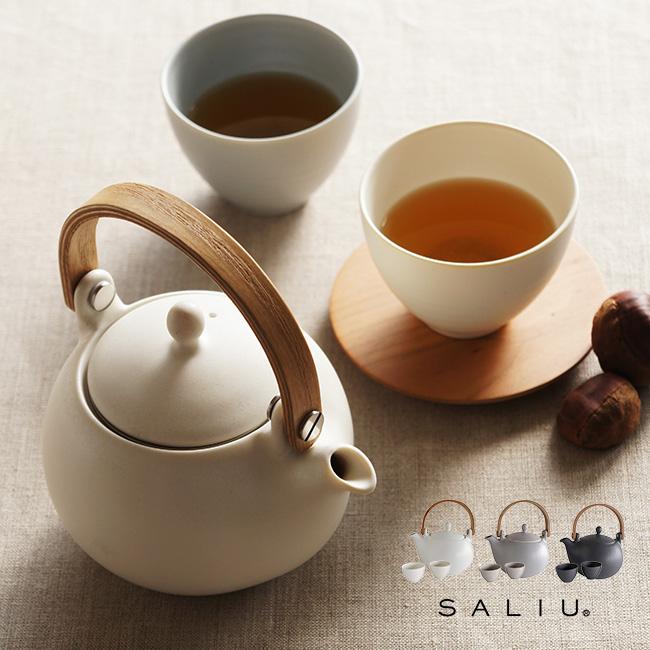 SALIU 結 YUI 土瓶急須ギフト(急須セット 湯呑みセット 湯呑み茶碗