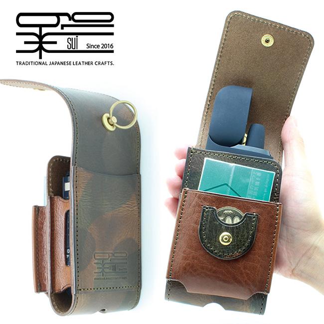 粋 Sui 煙 父の日プレゼント Su Ait 014q カモ Iqosケース オシャレ アイコスケース