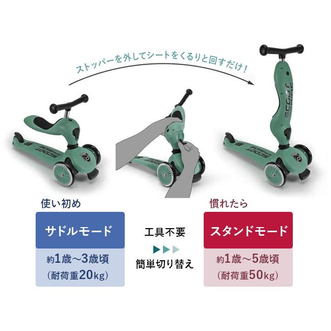 スクートアンドライド ハイウェイキック1 プッシュ＆ゴー(三輪車