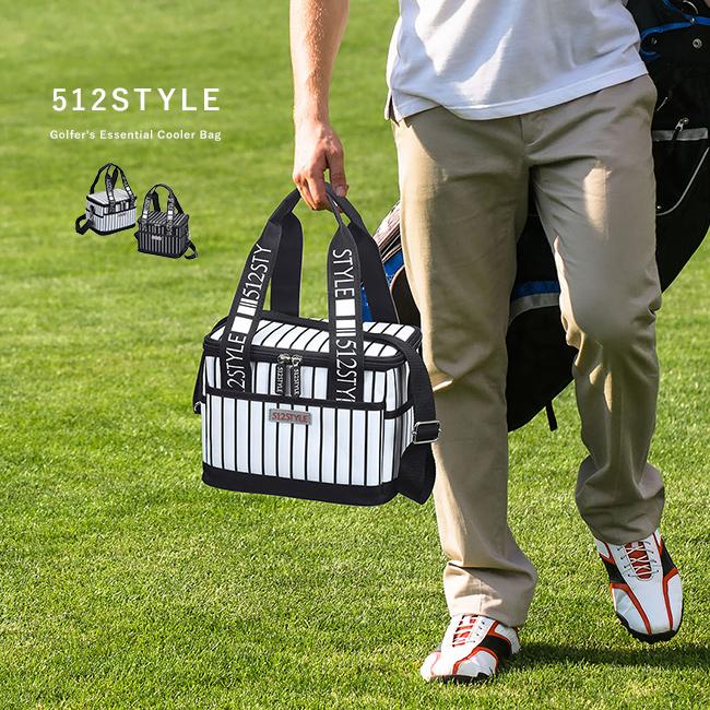 512STYLE クーラー付きボックス VCRP-07(ゴルフ 保冷 ラウンドバッグ