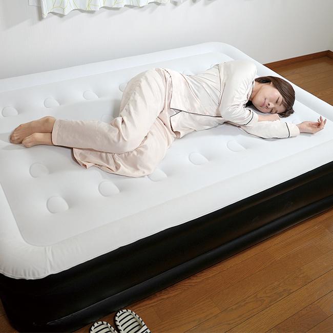 dialAIR BED ダブル 電動式エアーベッド ダイヤル式 エアーベッド ダブル(ダブルサイズ 空気入れ 電動 空気