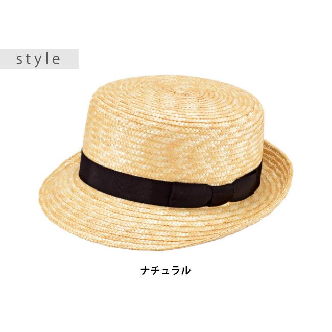 田中帽子店 Colette コレット カンカン型中折れ帽 UK-H064-NA(田中帽子