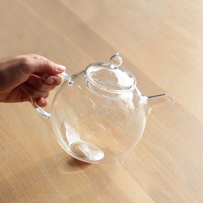 ティーセット 4カップ(耐熱ガラス ティーポット 1L カップ 4客