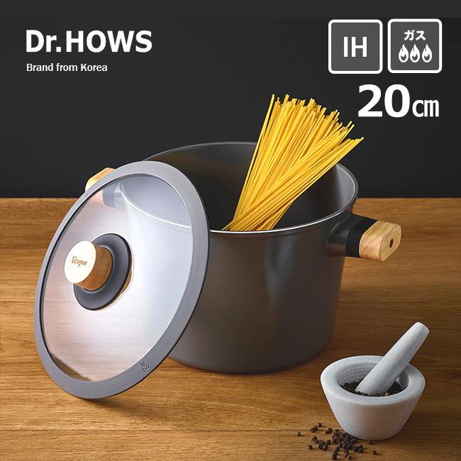 Dr.HOWS BOSQUE ドクターハウス ボスク 大釜鍋 24cm Dr.HOWS BOSQUE ドクターハウス ボスク 大釜鍋 24cm(両手鍋 深鍋 IH