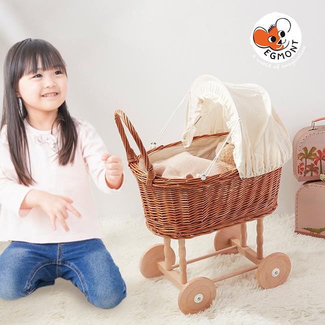 EGMONT TOYS エグモントトイズ 柳の乳母車(おもちゃ ベビーカー EGMONT TOYS エグモントトイズ 柳の乳母車(おもちゃ ベビーカー