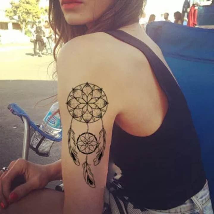 タトゥー入れ墨 刺青 ボディー シール ボヘミア風 丸 ポスト投函送料無料 Tatoo 0018 雑貨ねね小屋 通販 Yahoo ショッピング