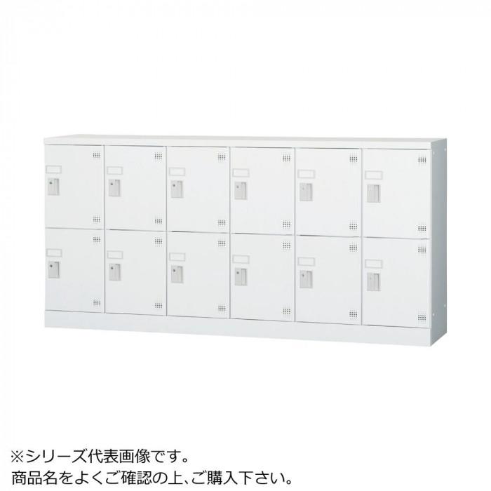 超大特価 豊國工業 多人数用ロッカーロータイプ 6列2段 深型 南京錠窓付き 棚板付き Glk A12dysw Cn 85色 ホワイトグレー 超人気の Askrenzo Com
