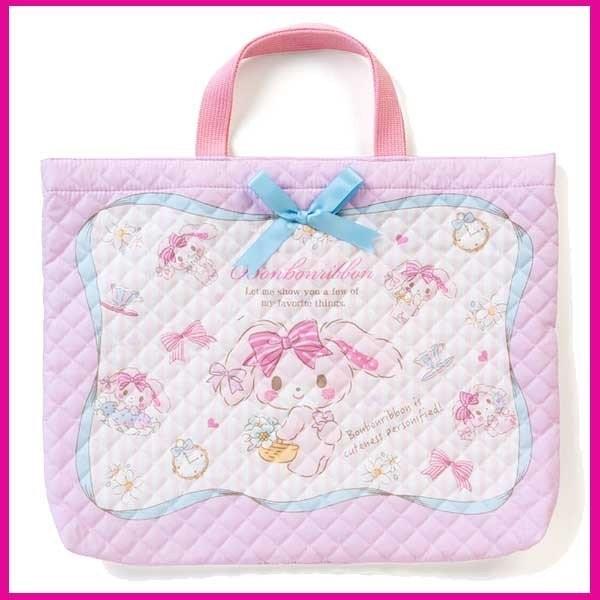 サンリオ キルトバッグ3点セット ぼんぼんりぼん「ケーキ」！レッスン