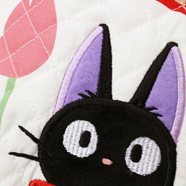 魔女の宅急便 キルト レッスンバッグ ジジとチューリップ キャラクター