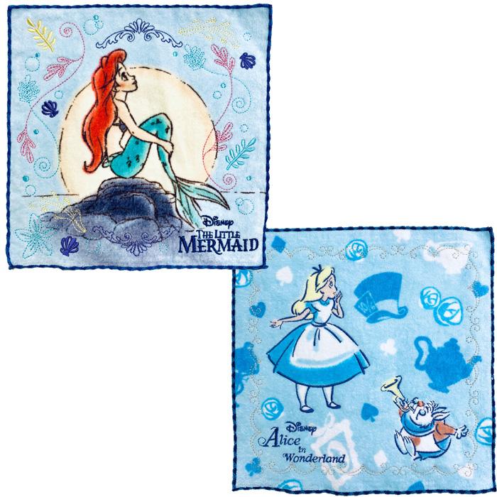 ディズニー ミニタオル アリス アリエル タオル ハンカチ 25 25cm 女性 女子 高級 刺繍 リトルマーメイド プリンセス Zakka Off 通販 Yahoo ショッピング