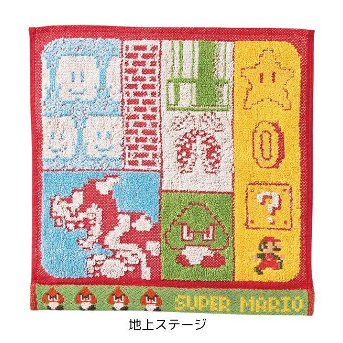 マリオ タオルハンカチ キャラクター タオル ミニタオル おてふき