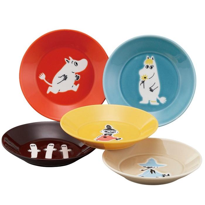 ムーミン 食器セット 日本製 プレートセット 5枚セット MM1300 ムーミン 食器セット 日本製 プレートセット 5枚セット MM1300