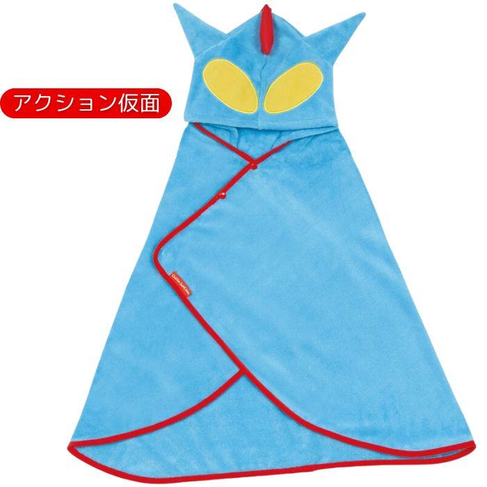 キャラクター フード付き バスポンチョ バスタオル 吸水速乾 なりきり