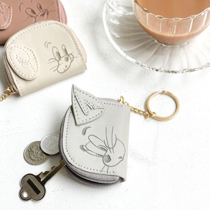 トムとジェリー ミニポーチ かわいい ポーチ 小物入れ キーケース