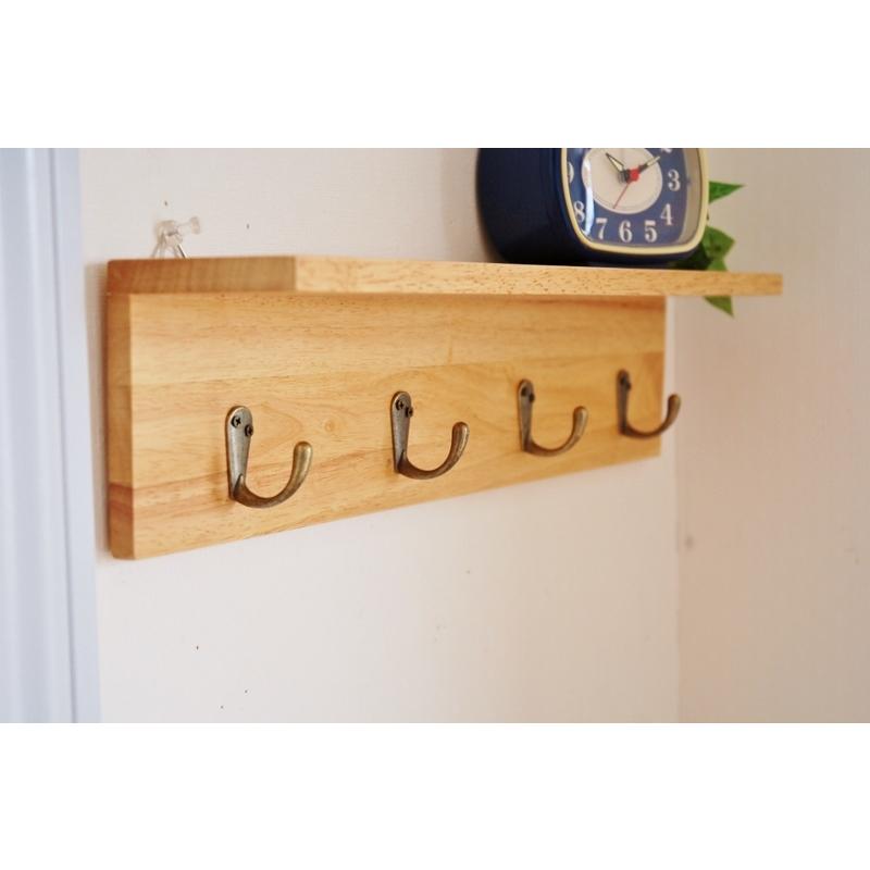 コート掛け コートラック 壁掛けフック ハンガー カントリー家具