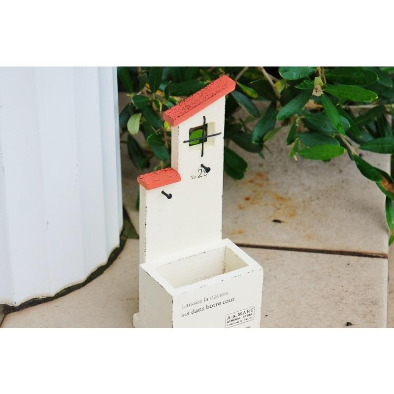 Azi Azi アジアジ ミニハウスプランター A 家の形 植木鉢 木箱 可愛い プランター Az 1128 Zakka Olive ヤフー店 通販 Yahoo ショッピング