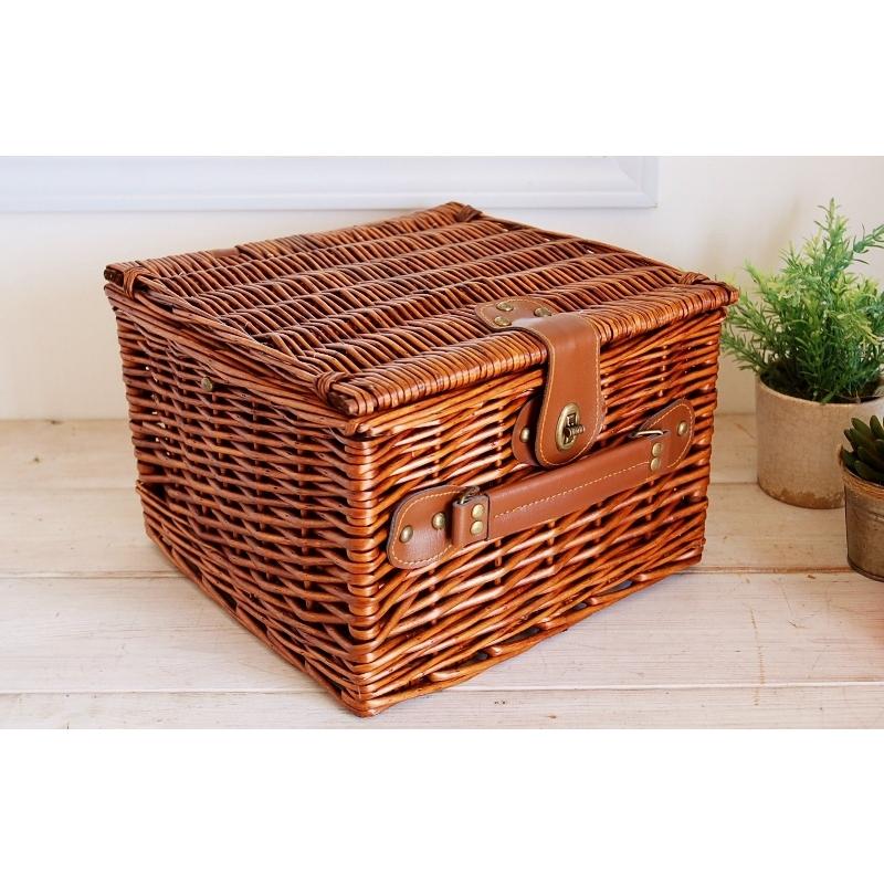 ピクニックバスケット レッド タータンチェック バスケット ピクニック ブラウン 赤 可愛い Zakka Olive ヤフー店 通販 Yahoo ショッピング