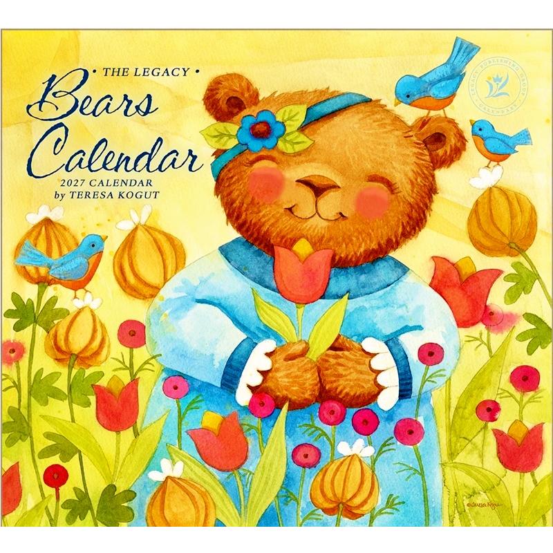 ご予約 カントリーカレンダー 2027年 BEARS CALENDAR ベアー レガシー