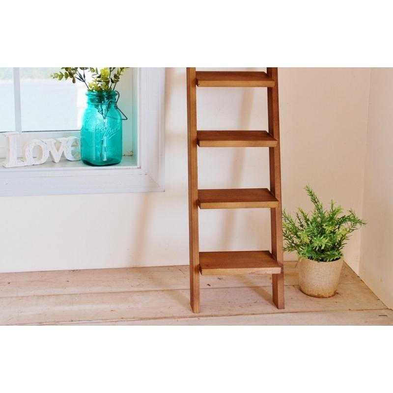 ガーデニング雑貨 はしご ラダー 階段シェルフ 5段 プランターラック