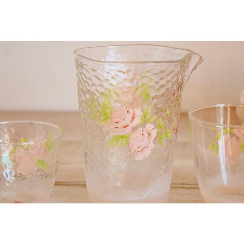 イマン ダイアナローズガラスセット イマン ダイアナローズ 木蓋ガラス