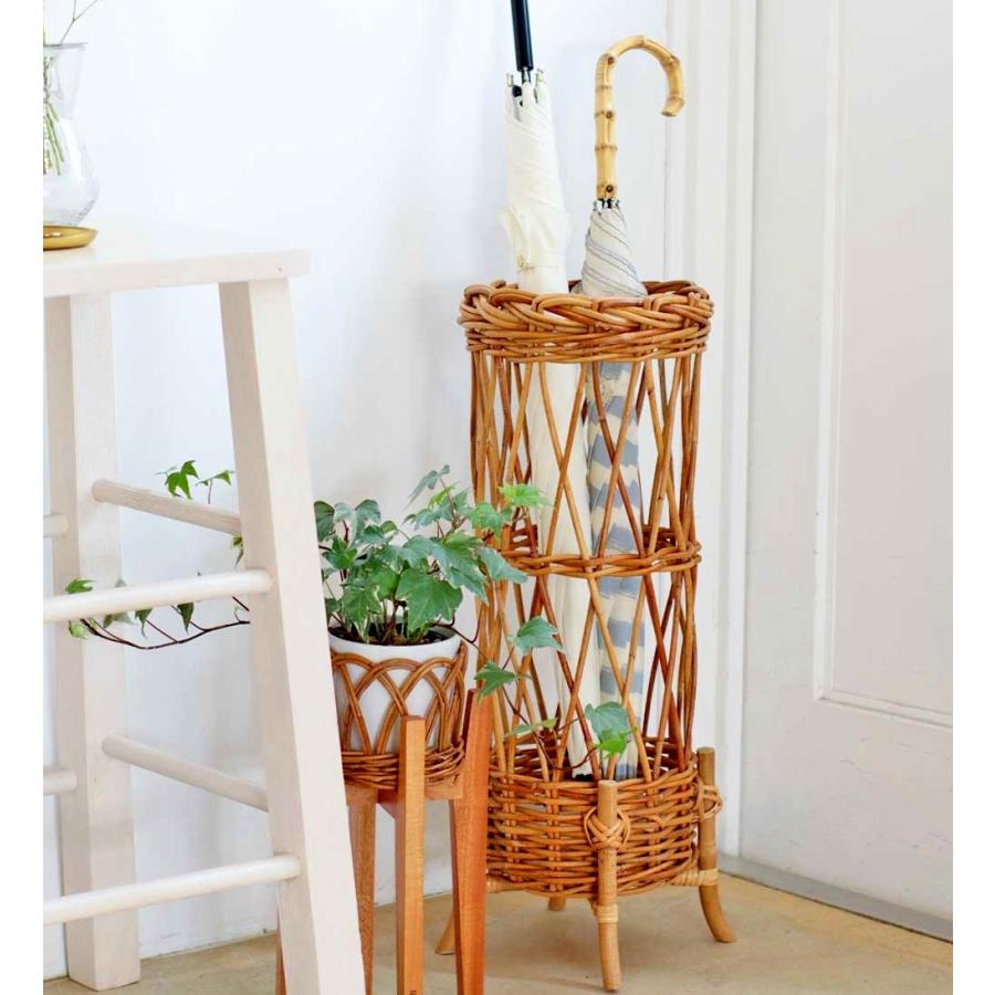 ハンドメイド ハートのカントリー傘立て ハンドメイド ハートの