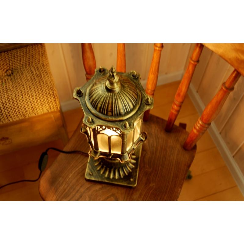 レトロランプ LED対応 ブロンズブラウン アベニュースタンドランプ