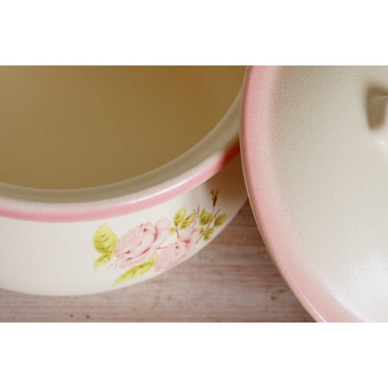 imane アンティーク イマン ダイアナローズ 陶器 キャセロール imane アンティーク イマン ダイアナローズ 陶器 キャセロール