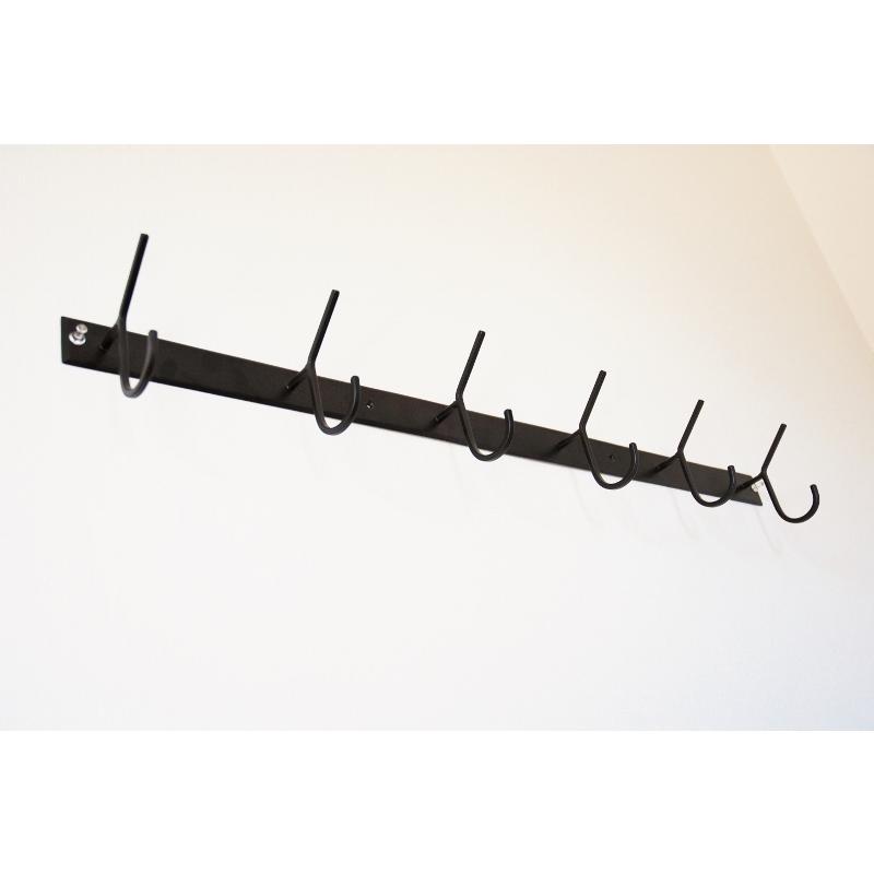 POSH LIVING ハンガーフック ハンガーラック ブラック アイアン