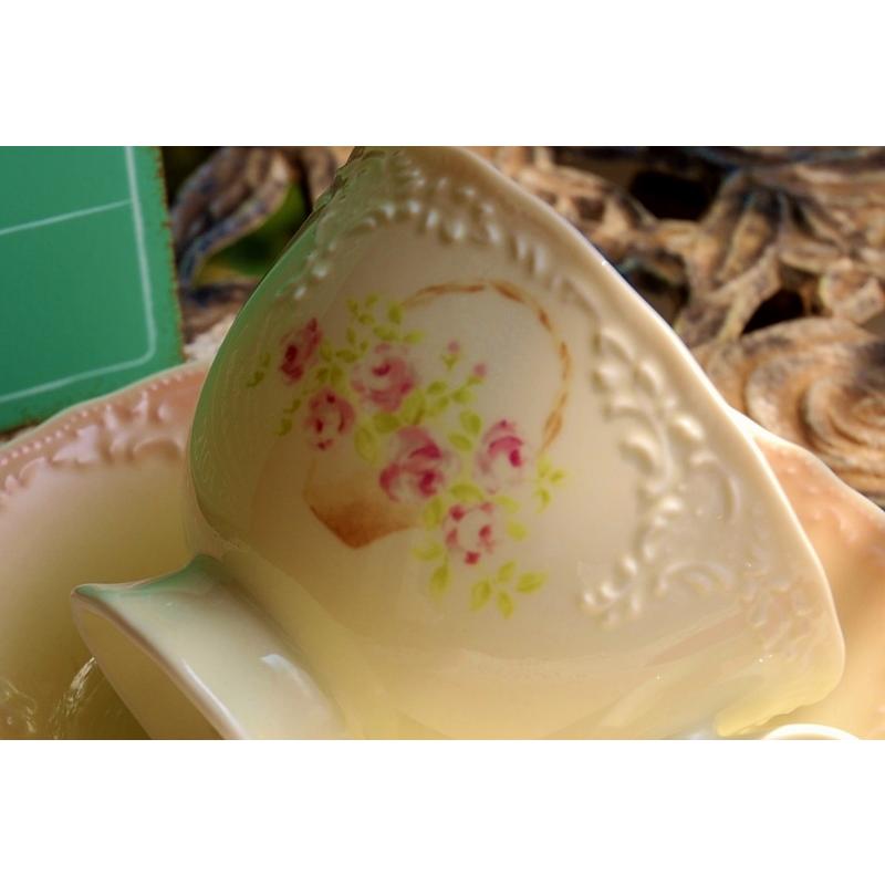 イマン imane ダイアナローズ・ローズバスケット 陶器 紅茶キャニスター イマン公式オンラインショップ｜商品詳細 イマン imane ダイアナローズ