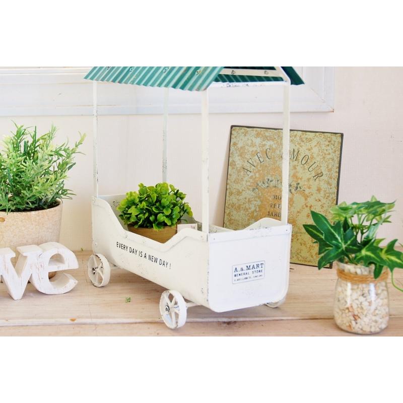 プランター ラック 送料無料 ルーフ ワゴン S ハウス フラワー カート ガーデニング ガーデン 園芸 庭 飾り 雑貨 aziazi