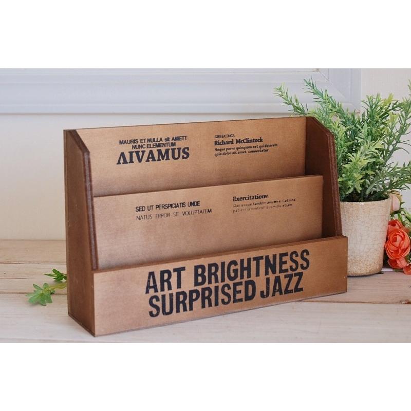 Brea ブレア 木製 レターラック No 4 ダークブラウン 国産品 レトロ ポスト カードラック 状差し 横型 壁掛け 安い 7150 Zakka Olive ヤフー店 通販 Yahoo ショッピング