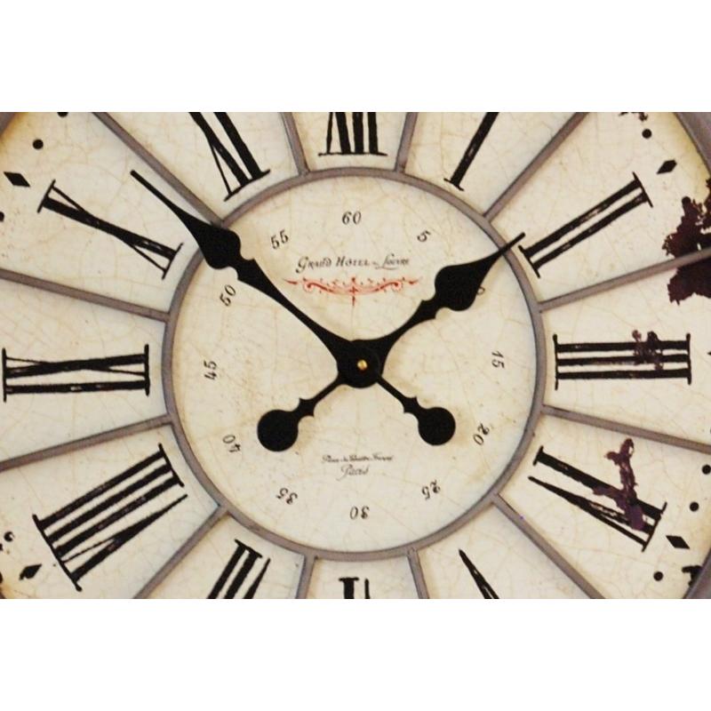 壁掛け時計 大きい壁掛け時計 ルーヴル ラージクロック 可愛い 素敵な