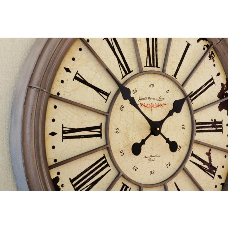 壁掛け時計 大きい壁掛け時計 ルーヴル ラージクロック 可愛い 素敵な