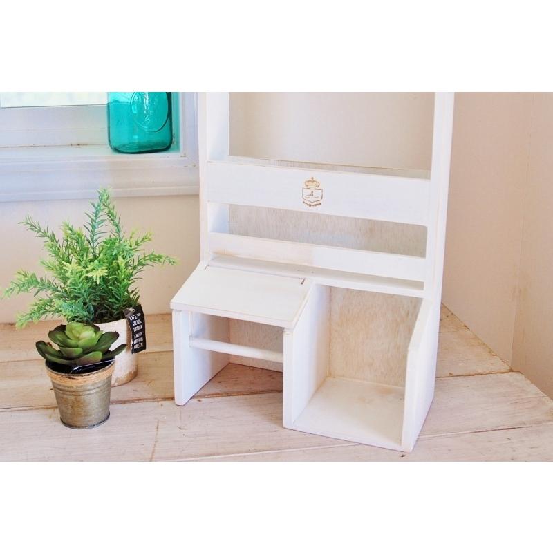 大好評です トイレ ラック Azi Azi アジアジ 木製 トイレットペーパー ホルダー スタンド ホワイト 白 シェルフ 可愛い 壁掛け 安い Babylonrooftop Com Au