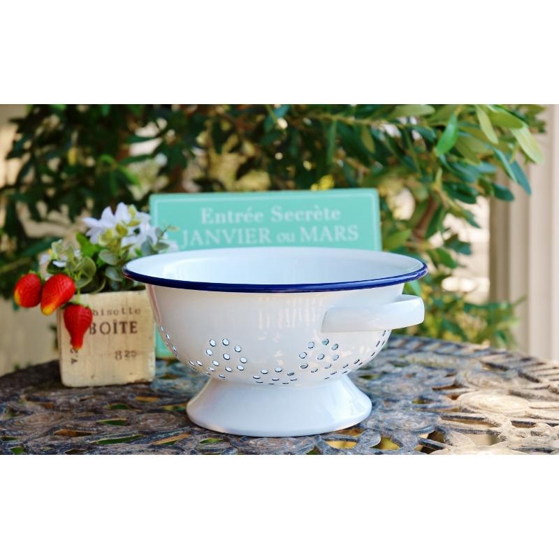 【ヨーロッパアンティーク】❤専門店から取り寄せ・上品な花柄コランダー ヨーロッパアンティーク】❤専門店から取り寄せ・上品な花柄