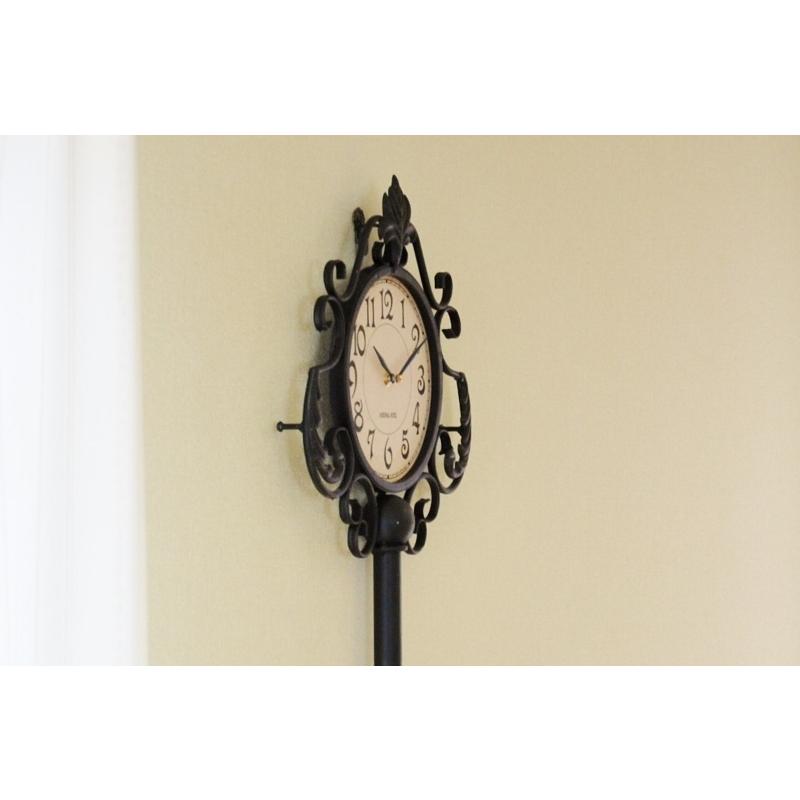 壁掛け時計 大きい レトロ アンティーク キー ラージキー ウォール