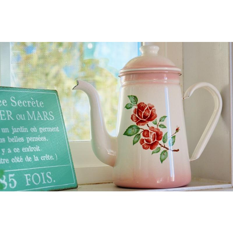 アンティーク・イマン imane スカーレットローズ コーヒーポット 1L