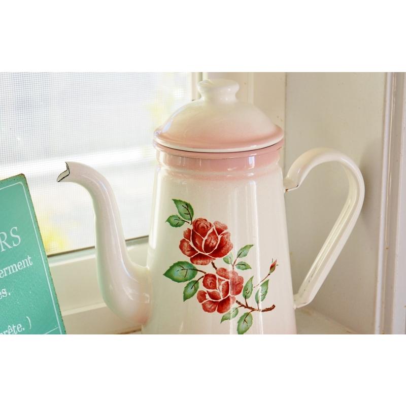 アンティーク・イマン imane スカーレットローズ コーヒーポット 1L