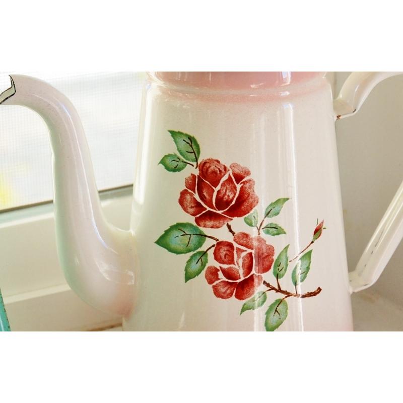 アンティーク・イマン imane スカーレットローズ コーヒーポット 1L